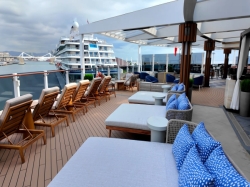 Norwegian Luna Indulge Outdoor Lounge picture Uploaded in 2026 Photo courtesy of AR. Norwegian Luna Indulge Outdoor Lounge picture