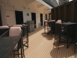 Norwegian Luna Indulge Outdoor Lounge picture Uploaded in 2026 Photo courtesy of AR. Norwegian Luna Indulge Outdoor Lounge picture