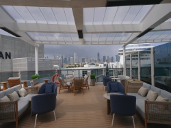 Norwegian Luna Indulge Outdoor Lounge picture Uploaded in 2026 Photo courtesy of AR. Norwegian Luna Indulge Outdoor Lounge picture