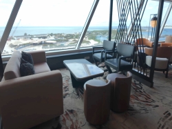 Norwegian Luna Observation Lounge picture Uploaded in 2026 Photo courtesy of AR. Norwegian Luna Observation Lounge picture