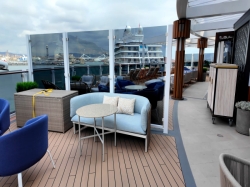 Norwegian Luna Indulge Outdoor Lounge picture Uploaded in 2026 Photo courtesy of AR. Norwegian Luna Indulge Outdoor Lounge picture