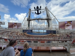 Harmony of the Seas Aqua Theater picture Uploaded in 2026 Photo courtesy of Aaron Wadzinski. Harmony of the Seas Aqua Theater picture