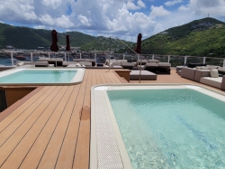 Norwegian Luna Haven Upper Sundeck picture Uploaded in 2026 Photo courtesy of Lisa DeLuca. Norwegian Luna Haven Upper Sundeck picture