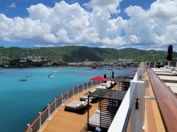 Norwegian Luna Haven Upper Sundeck picture Uploaded in 2026 Photo courtesy of Lisa DeLuca. Norwegian Luna Haven Upper Sundeck picture