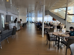 Celebrity Silhouette Oceanview Cafe Outside picture Uploaded in 2026 Photo courtesy of Steve Millay. Celebrity Silhouette Oceanview Cafe Outside picture