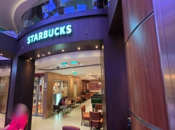 Ovation of the Seas Starbucks picture Uploaded in 2026 Photo courtesy of Meg Ryan. Ovation of the Seas Starbucks picture