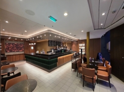 Ovation of the Seas Starbucks picture Uploaded in 2026 Photo courtesy of Meg Ryan. Ovation of the Seas Starbucks picture