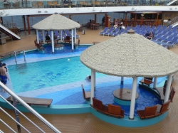 Carnival Magic Beach Pool picture Uploaded in 2026 Photo courtesy of Keith Henderson. Carnival Magic Beach Pool picture