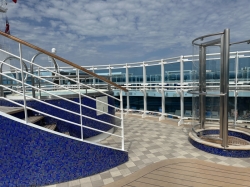 Sky Princess Retreat Pool picture Uploaded in 2026 Photo courtesy of Donald Palmesano. Sky Princess Retreat Pool picture