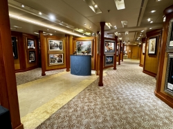 Caribbean Princess Arts Gallery picture Uploaded in 2026 Photo courtesy of Karen Langlois. Caribbean Princess Arts Gallery picture