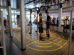 MSC World Europa MSC Gym picture Uploaded in 2026 Photo courtesy of Albert Rausch. MSC World Europa MSC Gym picture