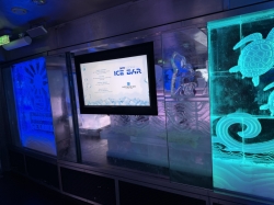Norwegian Getaway Ice Bar picture Uploaded in 2026 Photo courtesy of Levi Cooper. Norwegian Getaway Ice Bar picture