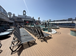 MSC World America Mar Azul Pool picture Uploaded in 2026 Photo courtesy of Dcrucero. MSC World America Mar Azul Pool picture