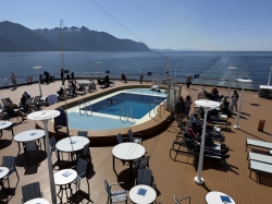 Zaandam Sea View Pool picture Uploaded in 2026 Photo courtesy of Steve Millay. Zaandam Sea View Pool picture