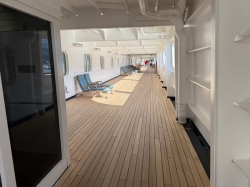 Zaandam Promenade Deck picture Uploaded in 2026 Photo courtesy of Steve Millay. Zaandam Promenade Deck picture