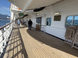 Zaandam Promenade Deck picture Uploaded in 2026 Photo courtesy of Steve Millay. Zaandam Promenade Deck picture