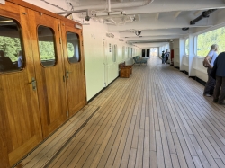 Zaandam Promenade Deck picture Uploaded in 2026 Photo courtesy of Steve Millay. Zaandam Promenade Deck picture