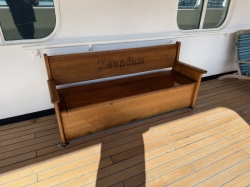 Zaandam Promenade Deck picture Uploaded in 2026 Photo courtesy of Steve Millay. Zaandam Promenade Deck picture