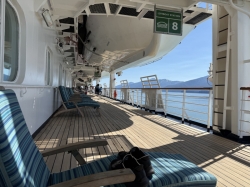 Zaandam Promenade Deck picture Uploaded in 2026 Photo courtesy of Steve Millay. Zaandam Promenade Deck picture