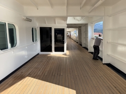 Zaandam Promenade Deck picture Uploaded in 2026 Photo courtesy of Steve Millay. Zaandam Promenade Deck picture