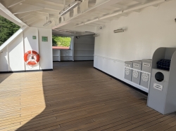 Zaandam Promenade Deck picture Uploaded in 2026 Photo courtesy of Steve Millay. Zaandam Promenade Deck picture