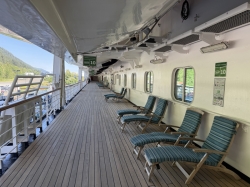 Zaandam Promenade Deck picture Uploaded in 2026 Photo courtesy of Steve Millay. Zaandam Promenade Deck picture
