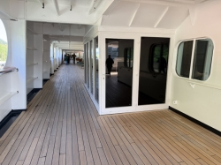 Zaandam Promenade Deck picture Uploaded in 2026 Photo courtesy of Steve Millay. Zaandam Promenade Deck picture