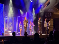 Zaandam World Stage picture Uploaded in 2026 Photo courtesy of Steve Millay. Zaandam World Stage picture