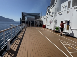 Zaandam Sports Deck picture Uploaded in 2026 Photo courtesy of Steve Millay. Zaandam Sports Deck picture