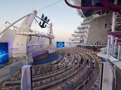Harmony of the Seas Aqua Theater picture Uploaded in 2026 Photo courtesy of Levi Cooper. Harmony of the Seas Aqua Theater picture