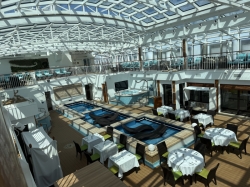 Norwegian Breakaway Haven Courtyard picture