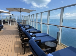 Norwegian Breakaway Haven Sun Deck picture Uploaded in 2026 Photo courtesy of Steve Millay. Norwegian Breakaway Haven Sun Deck picture