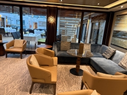 Norwegian Breakaway Haven Lounge picture Uploaded in 2026 Photo courtesy of Gayle Millay. Norwegian Breakaway Haven Lounge picture