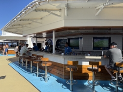 Norwegian Breakaway Main Pool picture Uploaded in 2026 Photo courtesy of Steve Millay. Norwegian Breakaway Main Pool picture