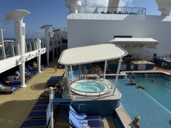 Norwegian Breakaway Main Pool picture Uploaded in 2026 Photo courtesy of Steve Millay. Norwegian Breakaway Main Pool picture