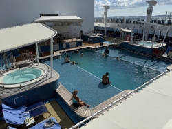 Norwegian Breakaway Main Pool picture Uploaded in 2026 Photo courtesy of Steve Millay. Norwegian Breakaway Main Pool picture
