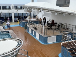 Norwegian Breakaway Main Pool picture Uploaded in 2026 Photo courtesy of Steve Millay. Norwegian Breakaway Main Pool picture