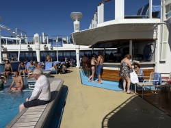 Norwegian Breakaway Main Pool picture Uploaded in 2026 Photo courtesy of Steve Millay. Norwegian Breakaway Main Pool picture