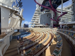 Symphony of the Seas Aqua Theater picture Uploaded in 2026 Photo courtesy of Stephen Snell. Symphony of the Seas Aqua Theater picture