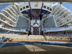 Symphony of the Seas Aqua Theater picture Uploaded in 2026 Photo courtesy of Stephen Snell. Symphony of the Seas Aqua Theater picture