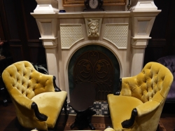 Disney Destiny Haunted Mansion Parlor picture Uploaded in 2026 Photo courtesy of Chris Konecny. Disney Destiny Haunted Mansion Parlor picture