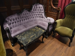 Disney Destiny Haunted Mansion Parlor picture Uploaded in 2026 Photo courtesy of Chris Konecny. Disney Destiny Haunted Mansion Parlor picture