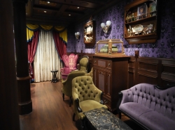 Disney Destiny Haunted Mansion Parlor picture Uploaded in 2026 Photo courtesy of Chris Konecny. Disney Destiny Haunted Mansion Parlor picture