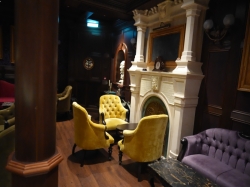 Disney Destiny Haunted Mansion Parlor picture Uploaded in 2026 Photo courtesy of Chris Konecny. Disney Destiny Haunted Mansion Parlor picture