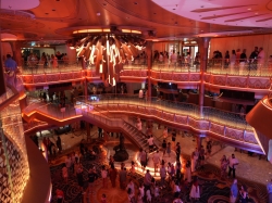 Disney Destiny Grand Hall picture Uploaded in 2026 Photo courtesy of Chris Konecny. Disney Destiny Grand Hall picture