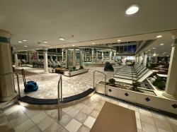 Enchantment of the Seas Solarium picture Uploaded in 2026 Photo courtesy of Aaron Wadzinski. Enchantment of the Seas Solarium picture