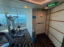 Enchantment of the Seas Fitness Center picture Uploaded in 2026 Photo courtesy of Aaron Wadzinski. Enchantment of the Seas Fitness Center picture