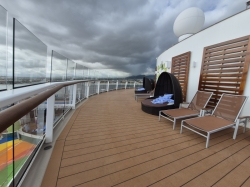 Quantum of the Seas Suite Sun Deck picture Uploaded in 2026 Photo courtesy of Anne Bratton. Quantum of the Seas Suite Sun Deck picture