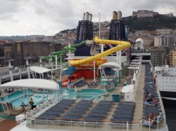 Norwegian Epic Pool picture Uploaded in 2014 Photo courtesy of Gary Limmroth. Norwegian Epic Pool picture