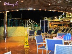 Carnival Dream Sunset Pool picture